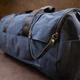 Спортивна чоловіча сумка VINTAGE Sport Bag молодіжна з текстилю 20644 Синій - зображення 8