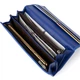 Женский кожаный кошелек 19х10х3 см ST Leather Синий (2000001619490) - изображение 5