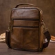 Сумка-Мессенджер мужской Vintage Bag 20392 Коричневый - изображение 7