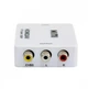 Переходник hdmi на тюльпаны (AV) MINI HDMI2AV конвертер видеосигнала hdmi в av (1008557-White) - изображение 2