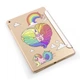 Чехол книжка, обложка для Apple iPad (Радужный единорог, грива) модели 9.7 2/3/4 эпл айпад 2011 2012 - изображение 4