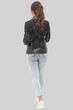 Куртка Exclusive moda М-278 44 Черно-белый - изображение 2
