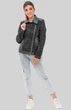 Куртка Exclusive moda М-278 44 Черно-белый - изображение 3