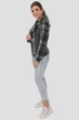 Куртка Exclusive moda М-275 50 Черно-белый - изображение 5