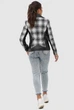 Куртка Exclusive moda М-276 46 Черно-белый - изображение 4