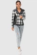 Куртка Exclusive moda М-276 46 Черно-белый - изображение 5