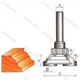 Фреза ГЛОБУС 2301 кромочная калевочная d12 D55 h16 R6 - изображение 4