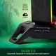 USB хаб Vertux HexaRack 3xUSB 3.0/2xAUX 3.5 мм с подставкой для наушников Black (hexarack.black) - изображение 2