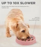 Миска-лабиринт д/собак Outward Hound Фан Фидер Волна SM-мала Розовая (oh69754) - изображение 6