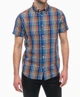 Рубашка Wrangler 1 Pocket Button Down Shirt Slim Fit (W59444MKE) Синий, оранжевый S-00 - изображение 1