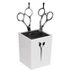 Подставка для парикмахерских ножниц со щетиной Pro Holder White (990002-1 WHT) - изображение 1