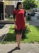Жіноча замшева сукня Poliit 8449 червона 36 - зображення 6