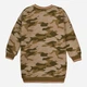 Детская теплая туника для девочки Minoti Urban 3 34065JNR 104-110 см Милитари (5059030569853) - изображение 2