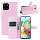 Классический чехол-книжка Deexe Book Type для Samsung Galaxy Note 10 Lite (N770) - Pink - изображение 1