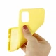 Силиконовый (TPU) чехол Deexe Silicone Case для Samsung Galaxy A51 (А515) - Yellow - изображение 3