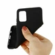 Силіконовий (TPU) чохол Deexe Silicone Case для Samsung Galaxy A51 (А515) - Black - зображення 3