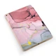 Чехол книжка, обложка для Apple iPad (Розовый мрамор с желтым) модели 9.7 2/3/4 эпл айпад 2011 2012 - изображение 4
