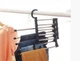 ВЕШАЛКА ДЛЯ БРЮК NEW RACK METAL | ТРЕМПЕЛЬ ДЛЯ ШТАНОВ 5 В 1 | ПЛЕЧИКИ ДЛЯ ОДЕЖДЫ - изображение 6
