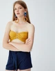 Топ PULL & BEAR Ж1070291 (9471/380/305) колір жовтий S - зображення 4