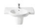 Умивальник Roca Meridian A32724D000 - зображення 2