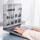 Подставка для ноутбука Baseus Papery Notebook Holder (на клеевой основе) Silver - изображение 2
