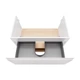 Тумба підвісна Qtap Robin WHITE/WHITISH OAK QT1374TPВ9001NWWO SD00050546 - зображення 5