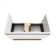 Тумба підвісна Qtap Robin WHITE/WHITISH OAK QT1374TPВ9001NWWO SD00050546 - зображення 6