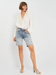 Джинсовые шорты женские H&M 3010-3981124 36 Голубые (eh2000000031231) - изображение 3