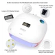 Лампа для манікюру SUNUV SUN 4S 48W PINK Рожева - зображення 3