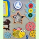Розвиваюча дошка розмір 60*80 Бизиборд для дітей HandMade "Зірочка" 46 елементів! - зображення 6