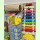 Розвиваюча дошка розмір 60*80 див. Бизиборд для дітей HandMade "Ферма" 58 елементів! - зображення 9