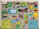 Розвиваюча дошка розмір 60*80 див. Бизиборд для дітей HandMade "Ферма" 58 елементів! - зображення 14