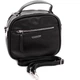 Сумка женская кросс-боди экокожа через плечо черная (1228 black) - изображение 5