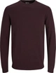 Джемпер Jack & Jones JJEBASIC KNIT CREW NECK NOOS XXL Бордовий 12137190-Port Royale - зображення 3