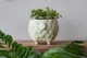 Керамический вазон для растений Mini Plant Овечка Животное желтая, размер 10,5 x 9,5 см - изображение 4