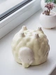 Керамический вазон для растений Mini Plant Овечка Животное желтая, размер 10,5 x 9,5 см - изображение 5