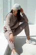 Жіночий спортивний костюм ONIOS Loungewear Tracksuit без капюшону Капучіно M 2355 - зображення 7