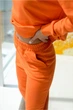 Жіночий спортивний костюм ONIOS Loungewear Tracksuit без капюшону Помаранчевий L 2373 - зображення 6