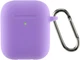Чехол Armorstandart Ultrathin Silicone Case With Hook для Apple AirPods 2 Purple (ARM59690) - изображение 1