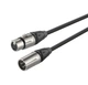 Готовый аудио/ДМХ кабель, Разъемы: RX3F - NT - RX3M - NT- 0, 5 метра (XLR - XLR) Roxtone DMXX200L05 (1692) - изображение 2