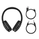 Беспроводные Bluetooth наушники с микрофоном BASEUS Encok D02 Pro Wireless headphone (BT5.3, AUX). Black - изображение 9