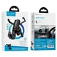 Держатель для телефона в машину HOCO CA72 Phantom air outlet hidden gravity. Black - изображение 9