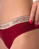 Труси жіночі EMPORIO ARMANI (162525-8A225-09576/91) Бордовий L - изображение 3