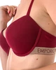Бюстгальтер жіночий EMPORIO ARMANI (162394-8A225-09576/91) Бордовий 70С - зображення 3