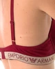 Бюстгальтер жіночий EMPORIO ARMANI (162394-8A225-09576/91) Бордовий 70С - зображення 5