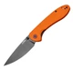 Нож CJRB Knives Feldspar Black Blade AR-RPM9 Steel Оранжевый (27980302) - изображение 1