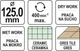 Wiertło koronowe diamentowe do gresu i ceramiki YATO 125 mm (YT-60436) - obraz 4