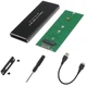 Зовнішня кишеня U&P WAZ-HC2 для M.2 SSD (NGFF) SATA - USB 3.0 Black (WAZ-HC2-BK) - зображення 9
