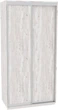 Шкаф-купе Виват — 2 двери (ДОМ) ДСП-Аляска 120x60x220 - изображение 1