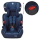 Детское автокресло 2в1 El Camino Junior ME 1008 2 серо синее универсальное группа 1/2/3/ вес ребенка от 9 до 36кг - изображение 2